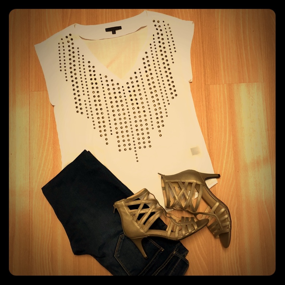 Stunning, embellished top from Lucca Couture